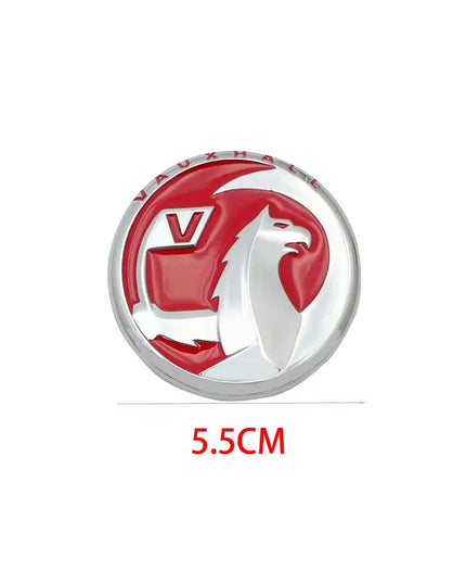 3D Metal Vauxhall Logo Car Fender Emblem Rear Tail Trunk Badge Stickers For Opel Corsa  Mokka Astra Cascada Adam Insignia Meriva