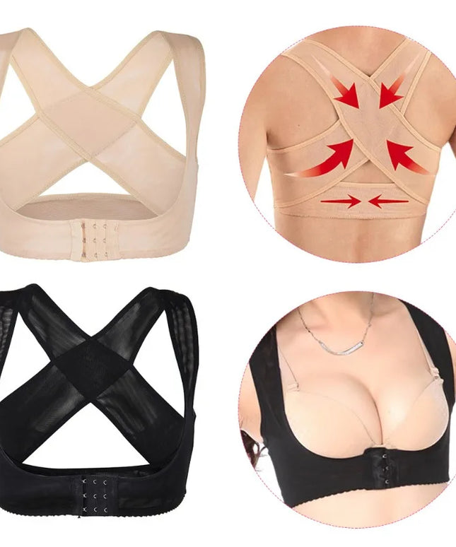 1PC Adjustable Women Back Chest Support Belt Back Posture Corrector Orthotics Posture Correction Brace Rectify Corset Bone Care