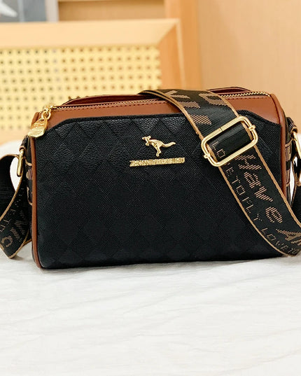 Luxury High Quality Women Messenger Bag Famous Designer Lady Shoulder Bags Fashionable Checkered Trendy Crossbody Bolsas Sac A