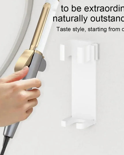 Wall Mount Holder For bathroom Hair Curling Iron Aluminum Organizor Storage Rack Suitable Various Curly Hair Sticks