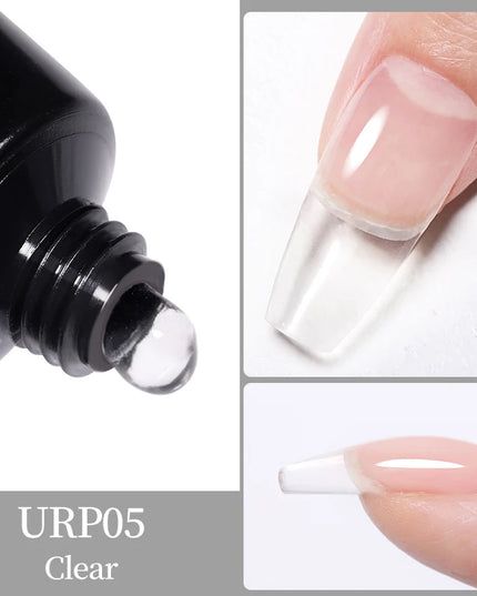 UR SUGAR 15ml Nail Extension Gel Soak Off UV LED Acrylic Crystal White Clear Nude Gel Nail Polish UV Construction Gel