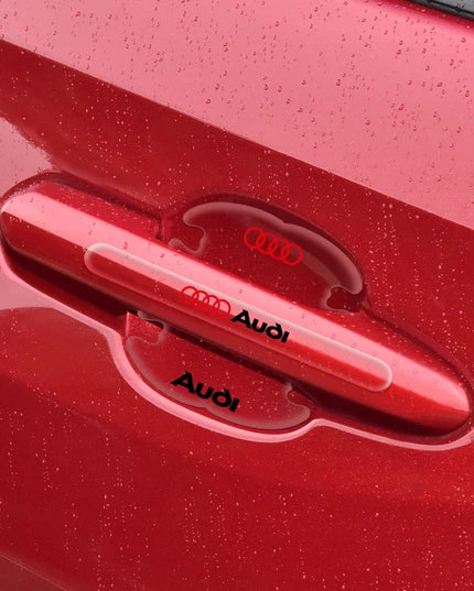 Car Transparent Door Handle Protection Exterior Styling Door Bowl Stickers For Audi A1 A2 A3 A4 A5 A6 A7 A8 Q1 Q2 Q3 Q4 Q5 Q6 Q7