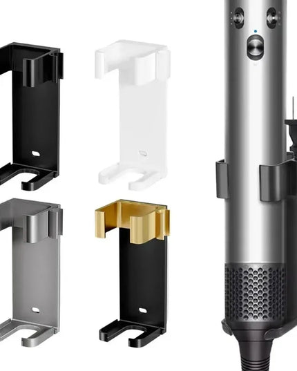 Wall Mount Holder For bathroom Hair Curling Iron Aluminum Organizor Storage Rack Suitable Various Curly Hair Sticks