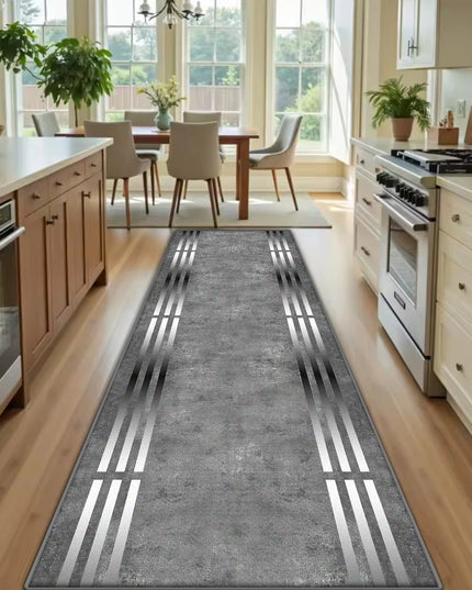 Kitchen Long Runners Carpet Living Room Decoration Corridor Non-slip Rugs Bedroom Doorway Passageway Mat Washable Customizable