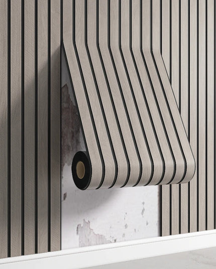 1 Roll of Self-Adhesive Grille 3D Stereo Concave and Convex Wall Panels Living Room Background Wall Decorative Wall Stickers Wallpaper