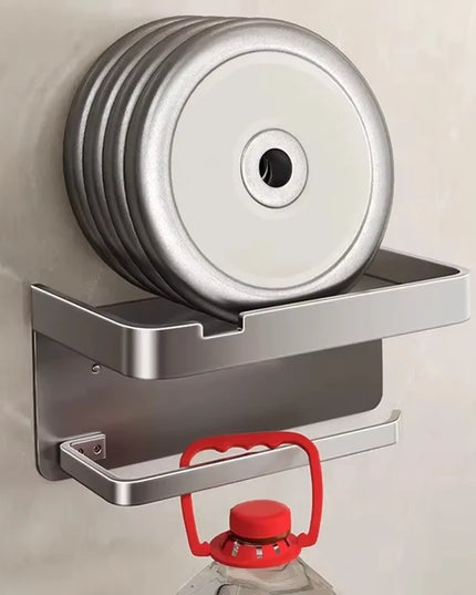 Aluminum Alloy Toilet Paper Holder Wall Mount WC Storage Organizer Roll Paper Phone Shelf Holder Bathroom Accessories