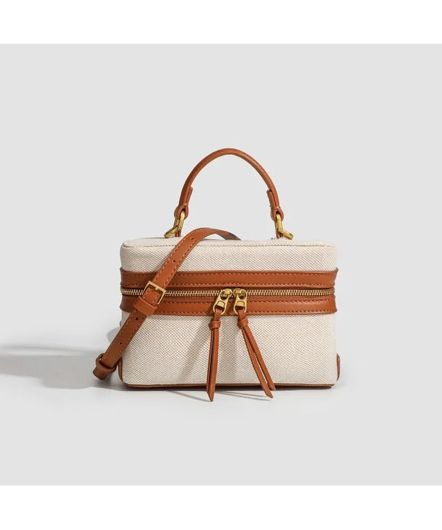 Fashion Box Women Handbags Designer Thick Canvas Shoulder Crossbody Bags Casual Spring and summer Small Purses 2024 bolso mujer