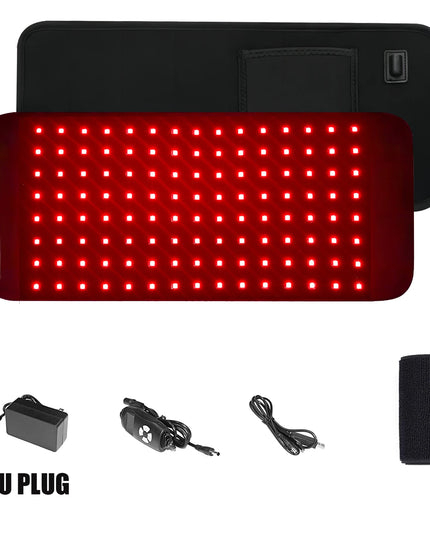 Red Infrared Light Therapy Pad   LED Beauty Devices for Face and Body Back Knee Hands Feet Relief Portable 660nm 850nm  Heat Pad