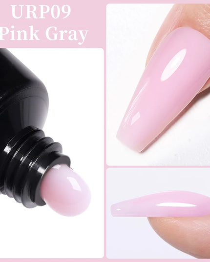 UR SUGAR 15ml Nail Extension Gel Soak Off UV LED Acrylic Crystal White Clear Nude Gel Nail Polish UV Construction Gel