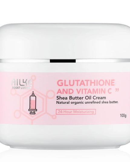 AILKE Whitening And Lightening Cream, Suitable For Face And Body , Shea Butter Oil Natural Intense Hydrating Repair Cracked Skin