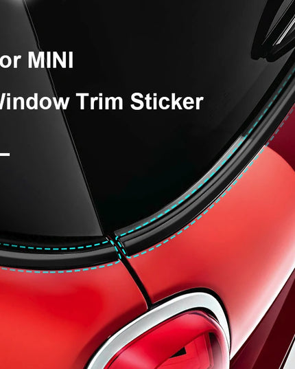 For MINI Cooper R50 R52 R53 R55 R56 R60 R61 R57 F54 F55 F56 F60 Clubman Car Window Trim Vinyl Film Door Waistline DIY Sticker