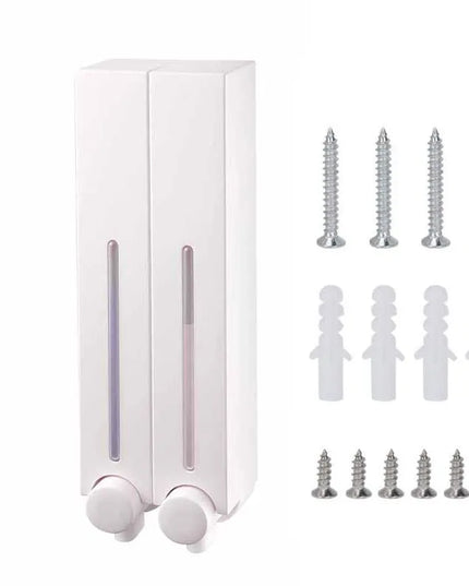 420ML Wall Mounted Bathroom Liquid Soap Dispenser Washing Lotion Hand Sanitizer Kid Family Hotel Kitchen Shower Gel Dispenser