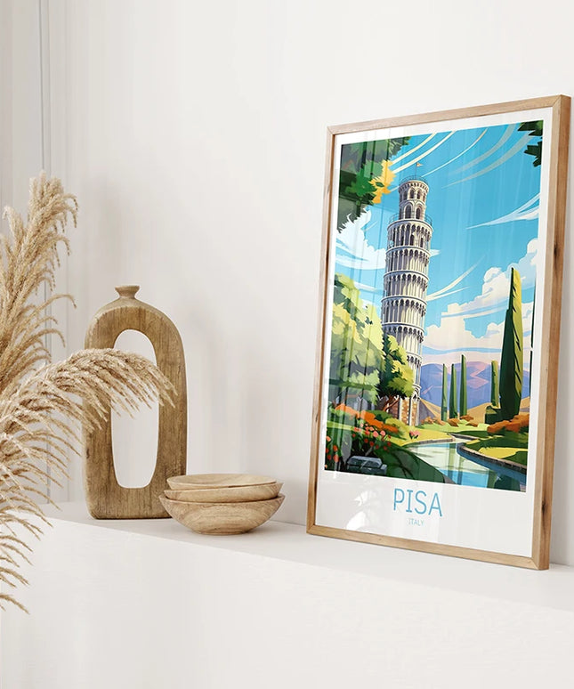 Italy City Travel Poster Paris Rome Milan Tuscany Venice Sardinia Canvas Painting Wall Art Picture for Living Room Home Decor