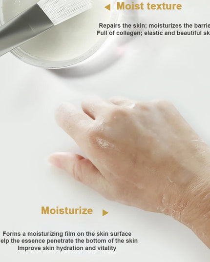 Korea DIY Miracle Face Mask Peptide Hyaluronic Acid Essence Kit Repair Face Lifting Firming Brightening Fine Lines Skin Care