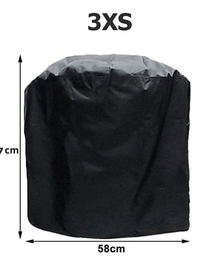 5 Size BBQ Grill Barbeque Cover Anti-Dust Waterproof Weber Heavy Duty Charbroil BBQ Cover Outdoor Rain Protective Barbecue Cover