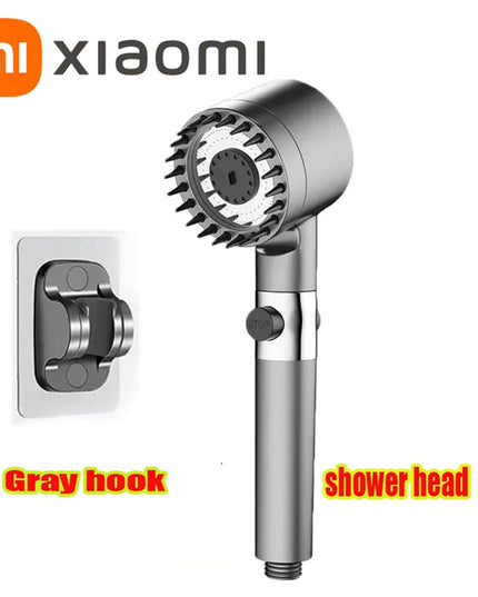 Xiaomi High Pressure Shower Head 4 Modes Water Saving with Filter for Hard Water Adjustable Spray with Massage Bathroom Shower