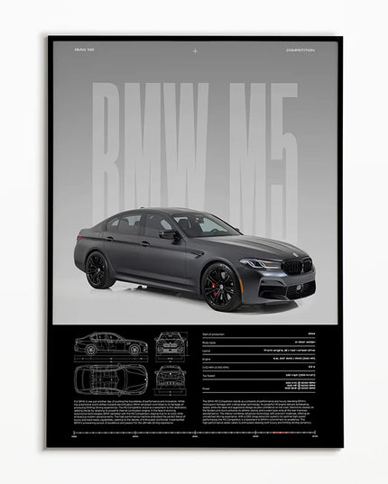 Black & White Famous Cars Posters Classic Car Photography Print Man Cave Canvas Painting Wall Art Pictures for Home Decoration