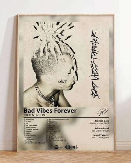 Xxxtentacions Poster Canvas Painting Wall Art Picture Living Room Home Bedrooom Decor
