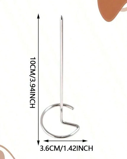 10/20/30pcs Kabob Skewers Stainless Steel Sticks For Grilling Reusable Kebab Tool Barbecue Stainless Steel BBQ Stick Chicken