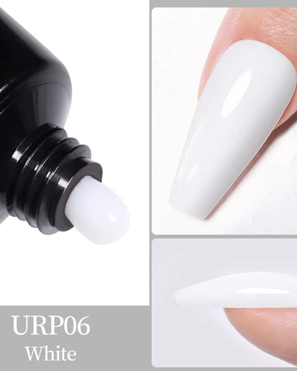 UR SUGAR 15ml Nail Extension Gel Soak Off UV LED Acrylic Crystal White Clear Nude Gel Nail Polish UV Construction Gel