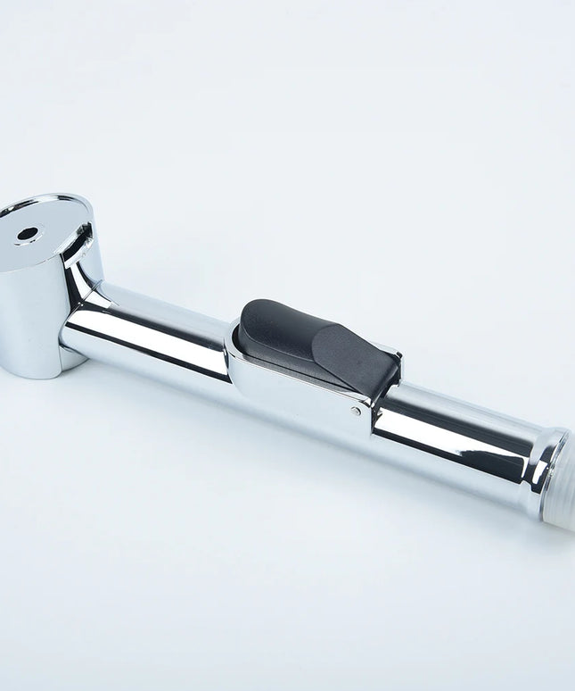 Portable Handheld Toilet Bidet Sprayer Set ABS Shower Head Toilet Bathroom Stainless Steel Sprayer Automatic Cleaning