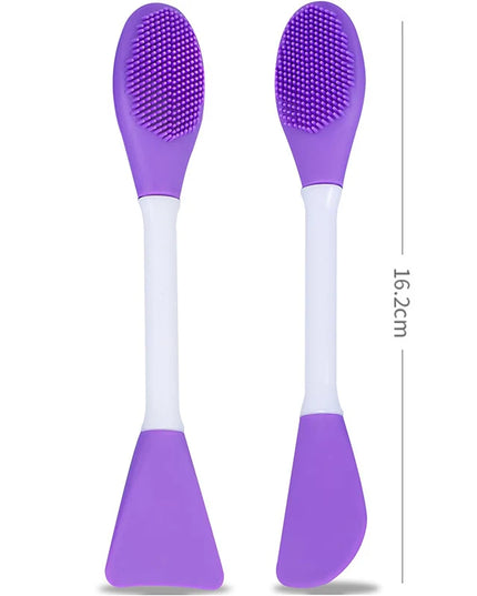 8/4/2pcs Face Brush Set Silicone Facial Mask Applicator Double-head Lotion Spatula Blackhead Face Lip Exfoliator Skin Care Tools