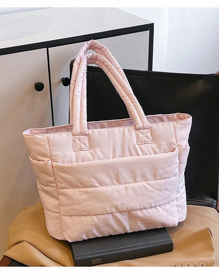 New Large Capacity Tote Bag Versatile Handbag for Women Commuting Bag Messenger Shoulder Bag Multiple Pockets Mummy Bag