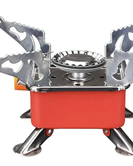 Portable Burner Camping Foldable Windproof Outdoor Gas Tank Stove for Backpacking Camping Hiking Picnic Camping Burner BBQ Grill