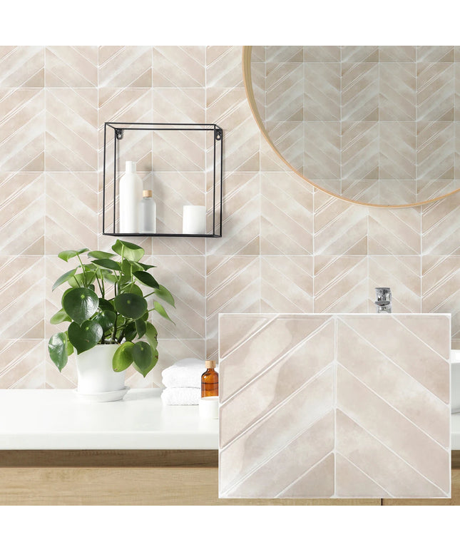 3D self-adhesive wall stickers, waterproof and easy to clean, suitable for kitchen, bathroom, living room, dining room, etc.