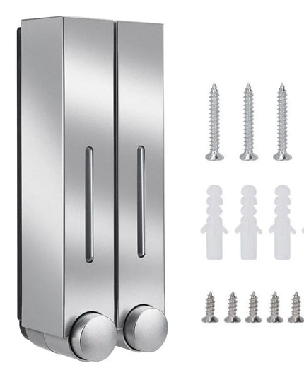 420ML Wall Mounted Bathroom Liquid Soap Dispenser Washing Lotion Hand Sanitizer Kid Family Hotel Kitchen Shower Gel Dispenser