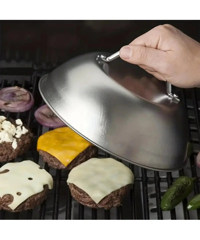 9inch Stainless Steel Oven Squeegee Cover Perfect Barbecue Tools Accessory for Outdoor Camping  Picnics bbq grill  barbeque