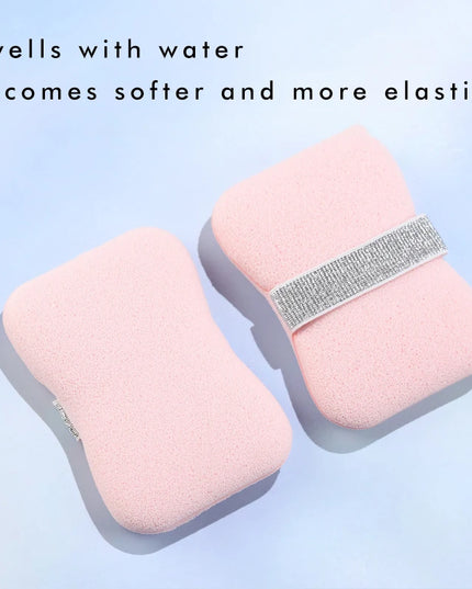 1/4PCS Sponge Soap Bag Bath Cleansing Foaming Net Pouch Body Exfoliating Scrubber Sponges Bathroom Nylon Soap Pocket