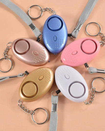 130db Self Defense Alarm Anti-wolf Girl Child Women Security Protect Alert Personal Safety Scream Loud Emergency Alarm Keychain