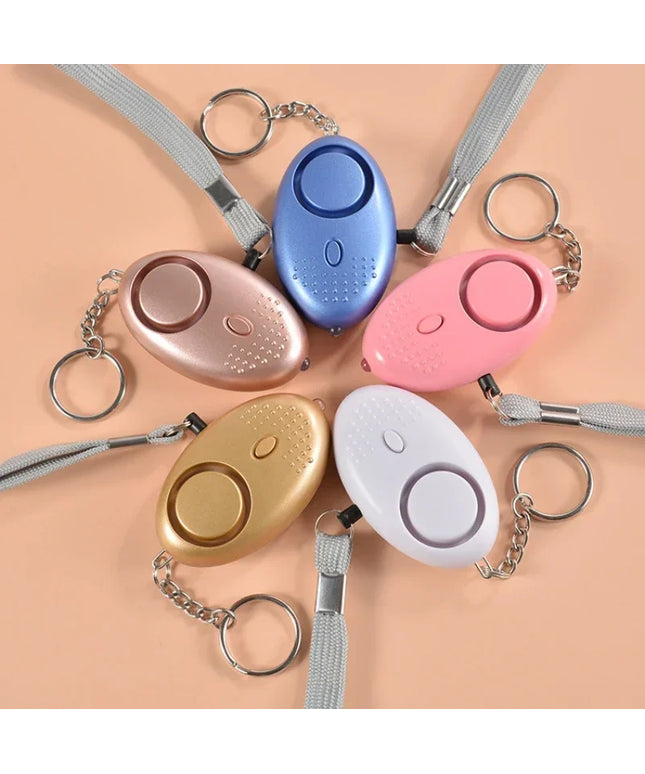 130db Self Defense Alarm Anti-wolf Girl Child Women Security Protect Alert Personal Safety Scream Loud Emergency Alarm Keychain