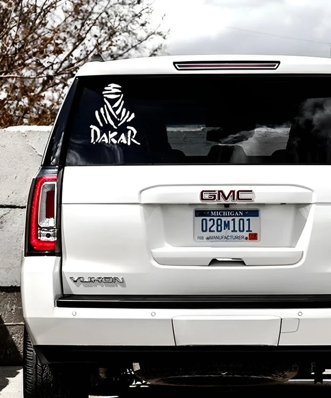 Car Motorcycle Sticker DAKAR Rally Game Auto Body Bumper Windows Motorcycle Laptop Walls Car Body Stickers Car Tuning Accessorie