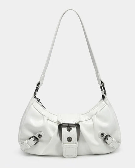 2024 spring hot selling Maillard style retro style small bag spicy girl Y2K wasteland style vintage leather shoulder armpit bag