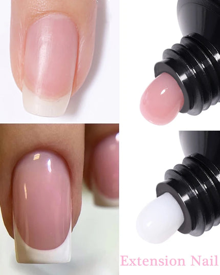 UR SUGAR 15ml Nail Extension Gel Soak Off UV LED Acrylic Crystal White Clear Nude Gel Nail Polish UV Construction Gel