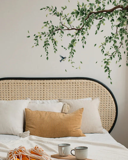 Creative Tree Wall Stickers Living Room Decoration Bedroom Home Decor Art Removable Decals for Background Decorative Posters