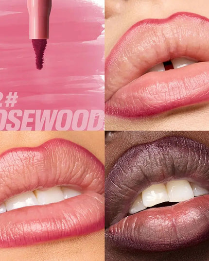 1PCS Velvet Lip Liner Waterproof Smudge Proof Long Lasting Color Highly Pigmented Velvety Texture Precise Definition Makeup