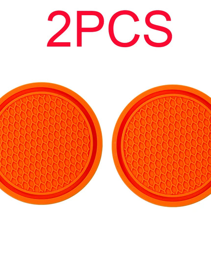 Car Non-slip Water Cup Pad Rhinestone Decoration Auto Interior For Useful Things For Cars Car Duck Ornaments Interior