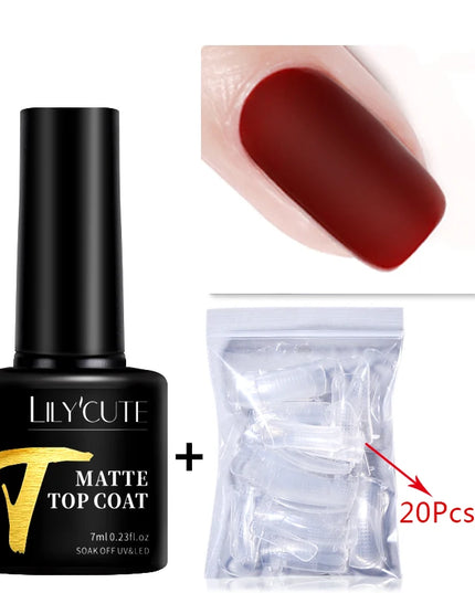 LILYCUTE 15ML Quick Extension Gel Nail Polish Nude Milk White Color Finger Prolong Acrylic Crystal Construction Hard Gel Varnish