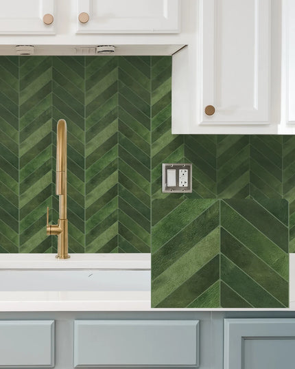 3D self-adhesive wall stickers, waterproof and easy to clean, suitable for kitchen, bathroom, living room, dining room, etc.