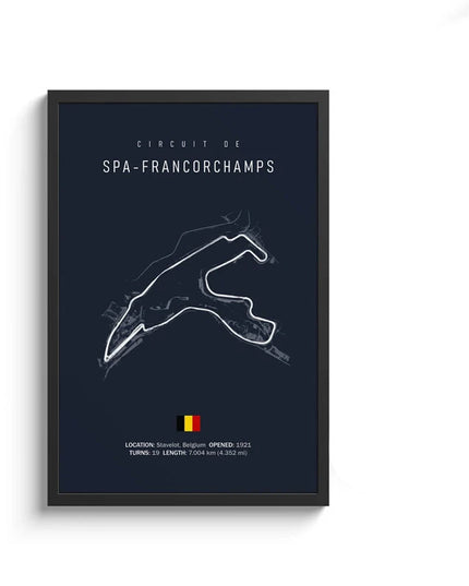 F1 Internationa Track Circuit Canvas Painting F1 Imola Wall Art Nordic Poster Aesthetic Motorsport Race Picture For Home Decor