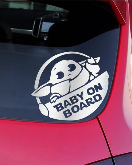 Baby On Board Car Sticker Auto Window Glass DIY Funny Baby In Car Vinyl Decal Personalized Decoration Exterior Car Accessories