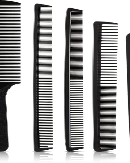 5 Pieces Barber Hairdressing Anti-static and heat-resistant hairdressing Tool comb Portable Styling for Men Wo men Accessories