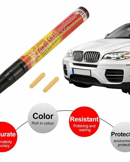 3pcs Car Scratch Repair Remover Pen Car-styling Portable Fix It Pro Clear Coat Applicator Tool Portable Universal Auto Paint Pen