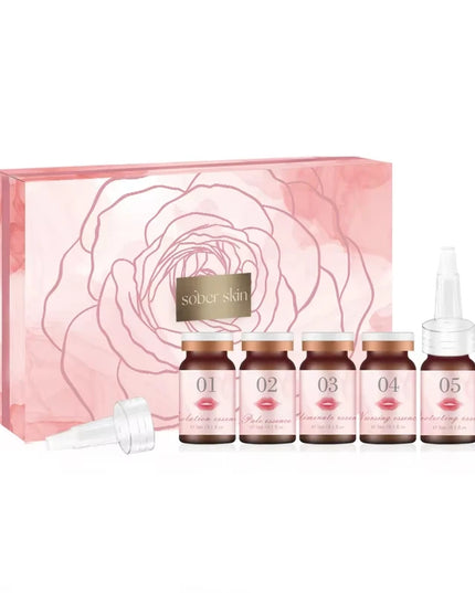 SOBER SKIN BB Lip for Permanent Makeup Lip Rose Essence Set 3 Steps Pinking Black Lips Beauty Health Supplies