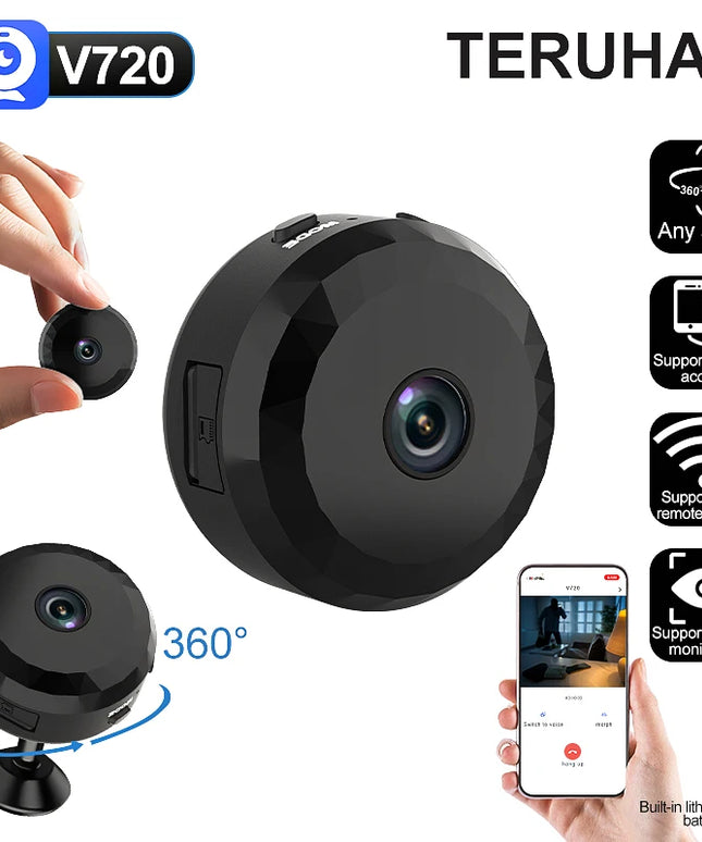 Wireless Mini Camera WiFi Mini Surveillance Camera Wireless Video Recorder Security Camera Smart Home Monitoring CCTV Camera