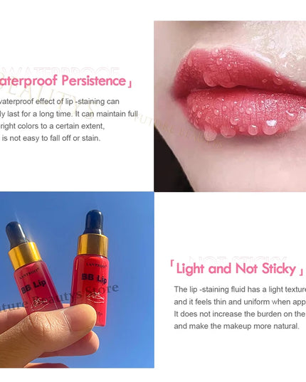 5ml BB Lips Ampoule Serum Starter Kit Semi-Permanent BB Lip Gloss Tinted Pigment Lasting Moisturizing For Lip Care Glow