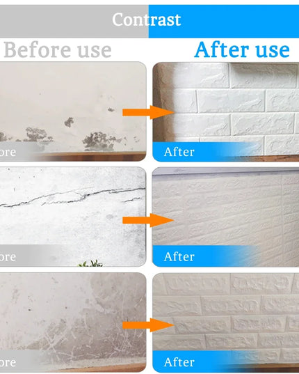 70cmx1/5/10m 3D Wallpaper Decoration Self-adhesive Antique Foam Brick Wallpaper Living Room Bedroom Waterproof 3d Wall Sticker